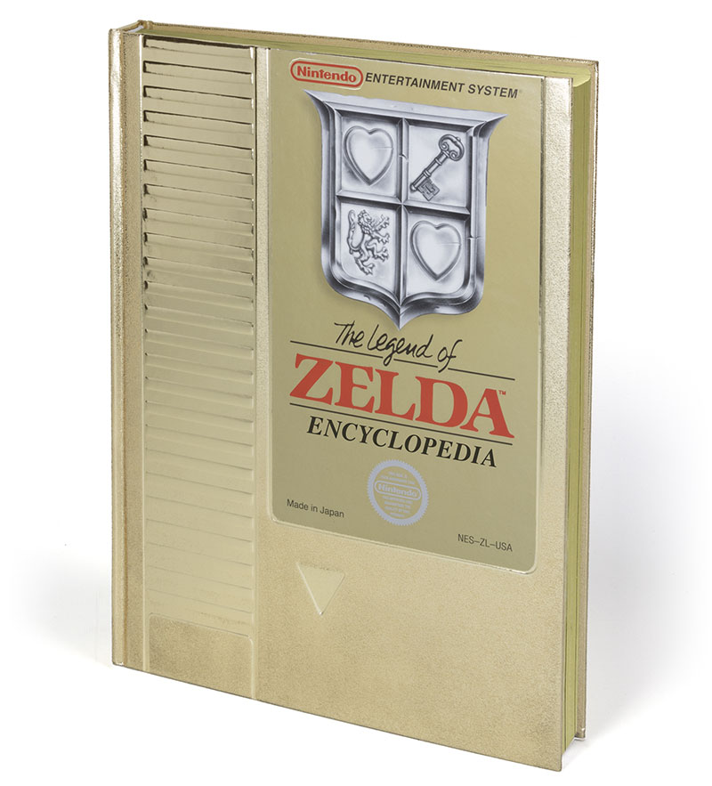 Illustration for article titled The Deluxe Edition Zelda Encyclopedia Looks Like An NES Cart